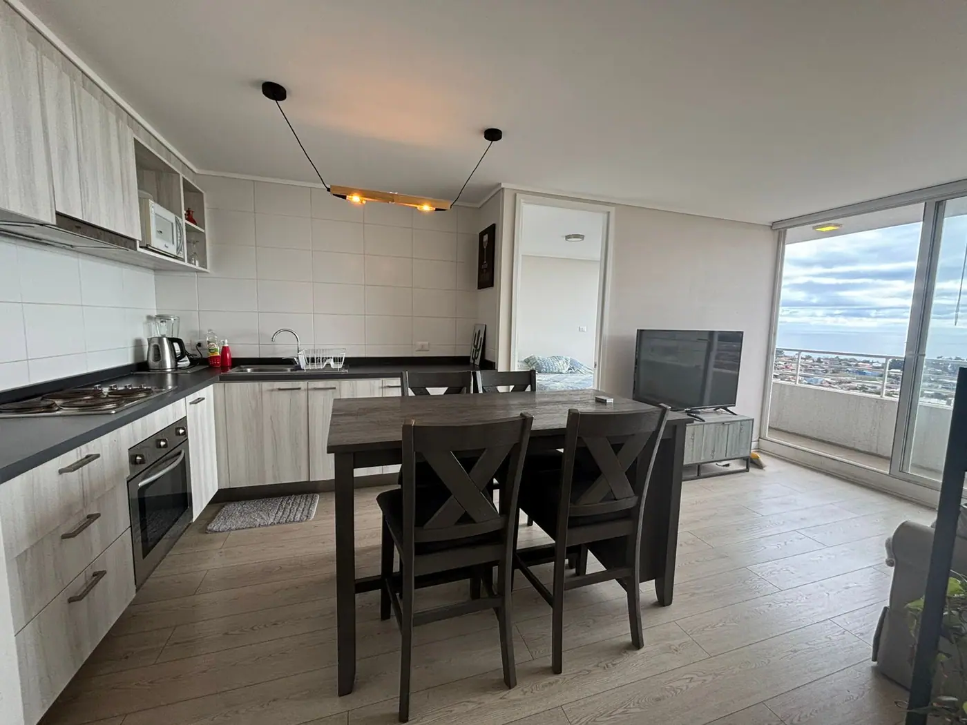 Departamento 2 dormitorios amoblado en arriendo, Cocón, Viña del Mar — Concón, Región de Valparaíso