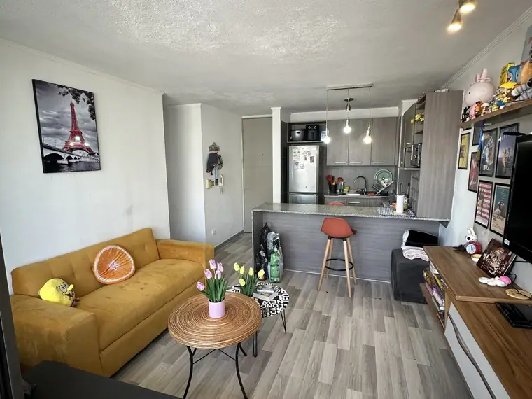 Departamento 2 dormitorios en venta, a pasos de Estación Metro Macul — Macul, RM